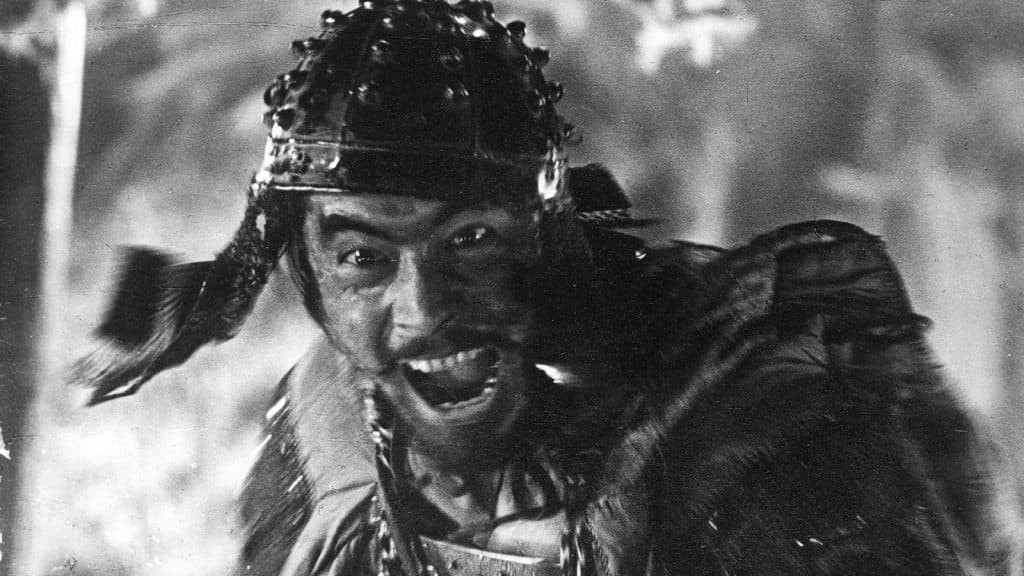 Toshiro Mifune in Seven Samurai