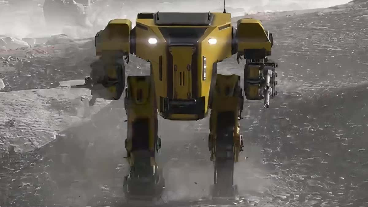 Helldivers 2 Emancipator Mech Exosuit