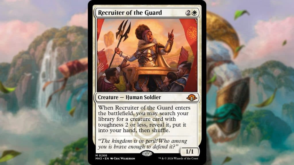 Modern Horizons 3 Recruiter of the Guard