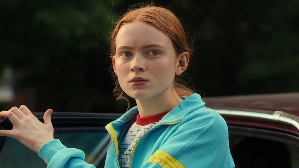 Sadie Sink in Stranger Things Season 4 Episode 4.