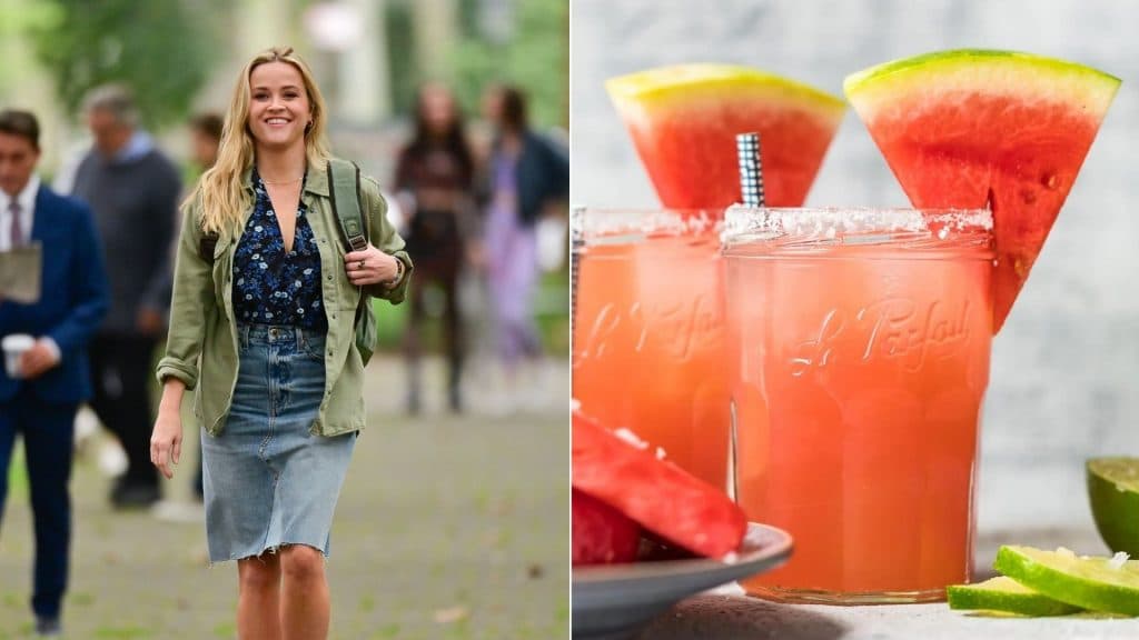 Reese Witherspoon / watermelon margarita.