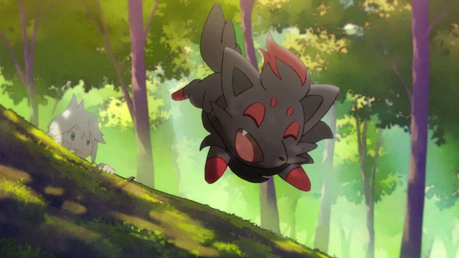 Zorua from Pokemon anime.