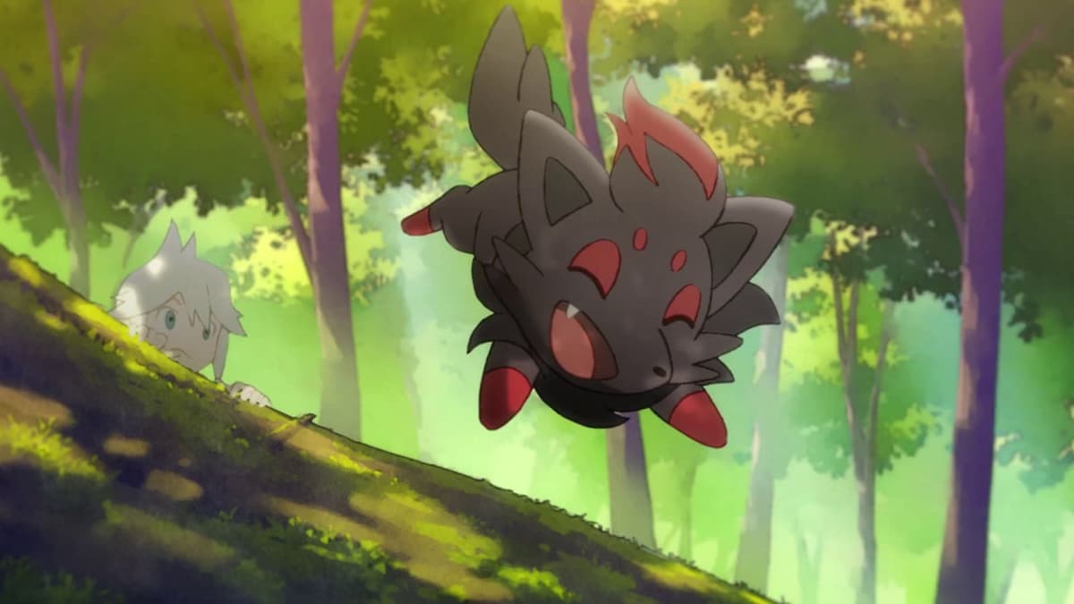 Zorua from Pokemon anime.