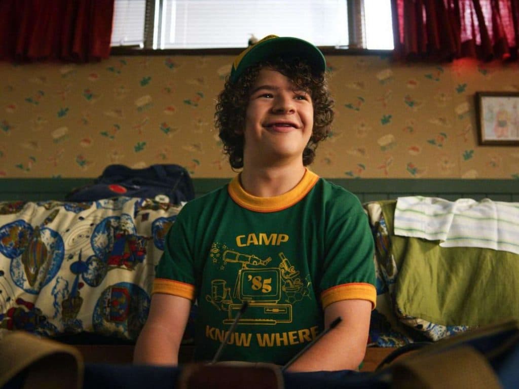 Dustin in Stranger Things