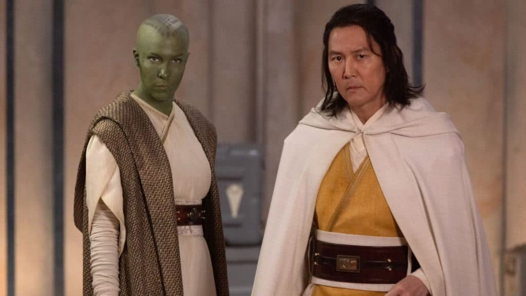 Sol and Vernestra in Star Wars' The Acolyte