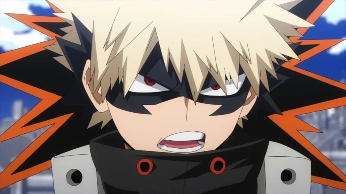 Bakugo in My Hero Academia