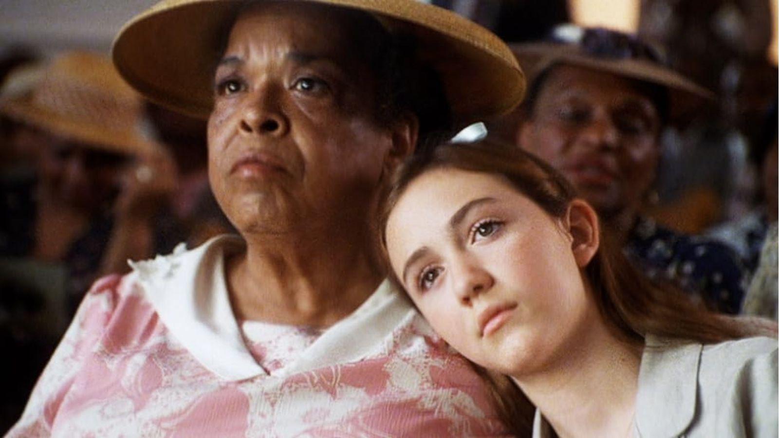 Madeline Zima as Jo Ann Foley and Della Reese as Honey in The Secret Path.