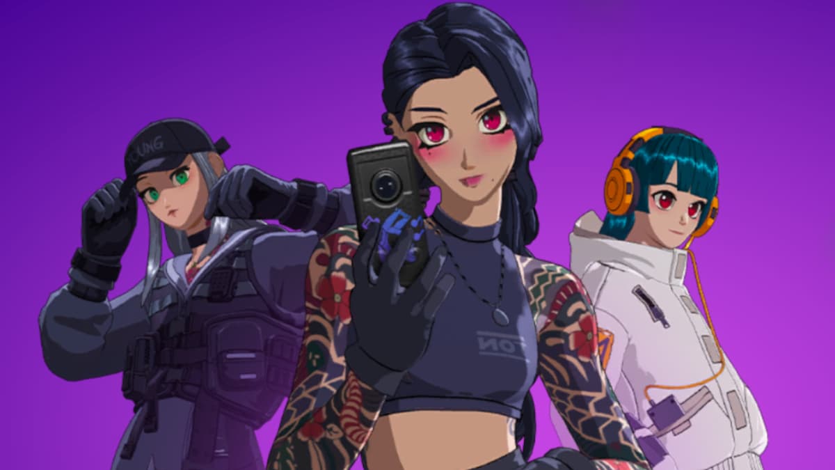 Fortnite Cyber Infiltration Pack anime skins