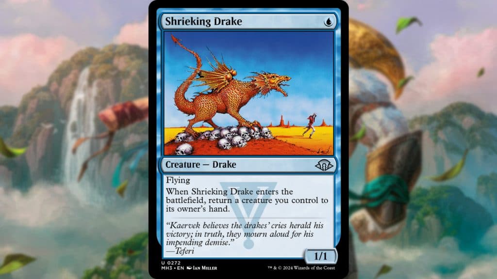 Modern Horizons 3 Shrieking Drake card