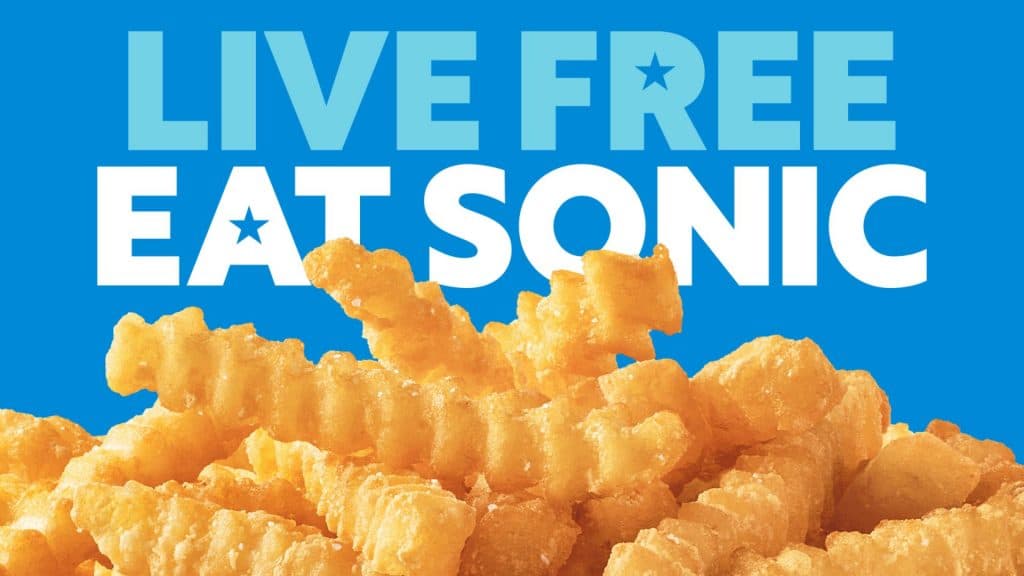 live free eat sonic