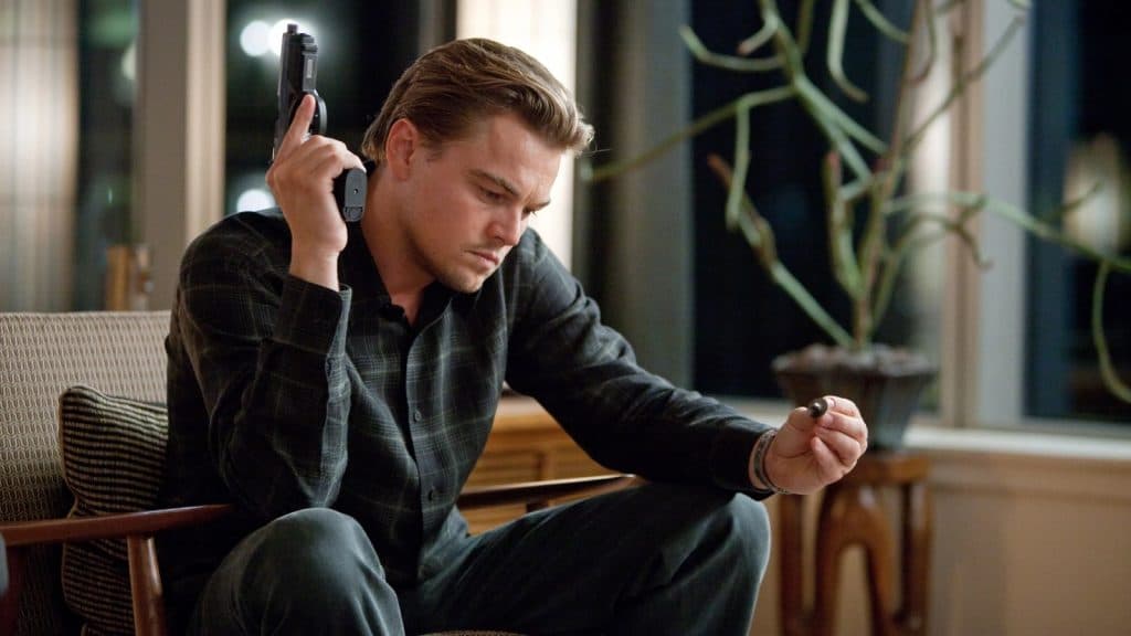 Leonardo Dicaprio in Inception