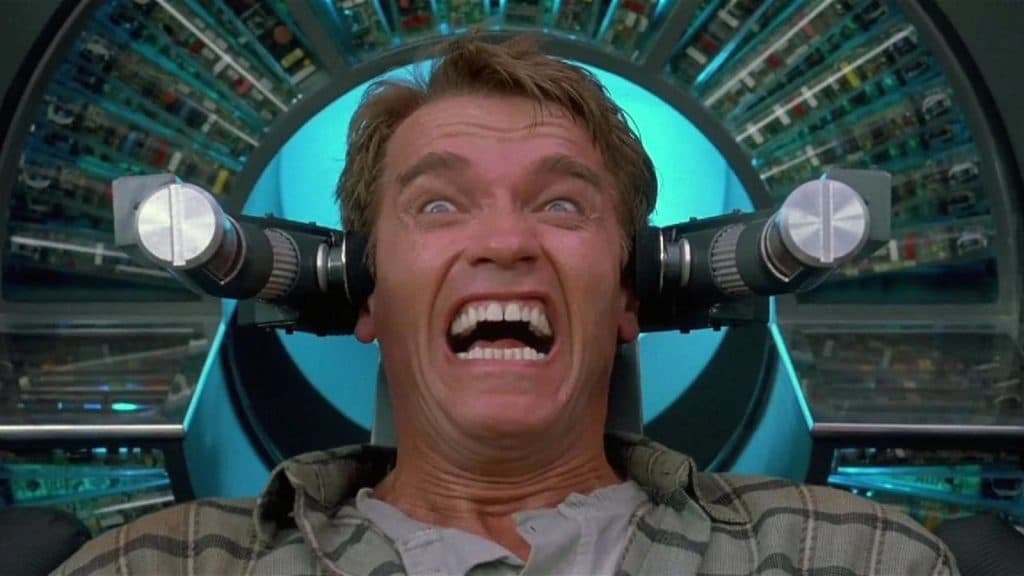 Arnold Schwarzenegger in Total Recall