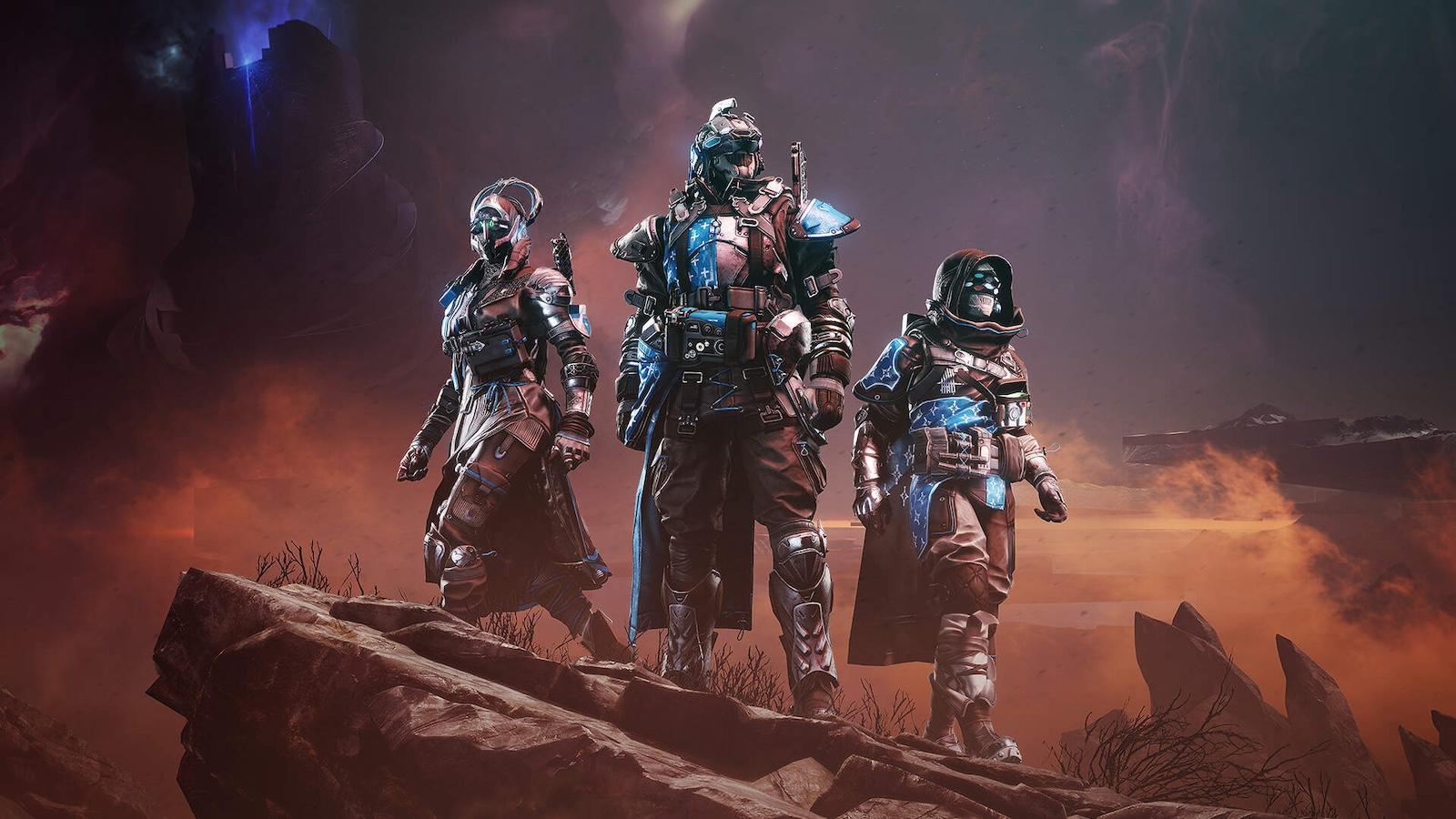 Destiny 2 Guardians wearing new armor