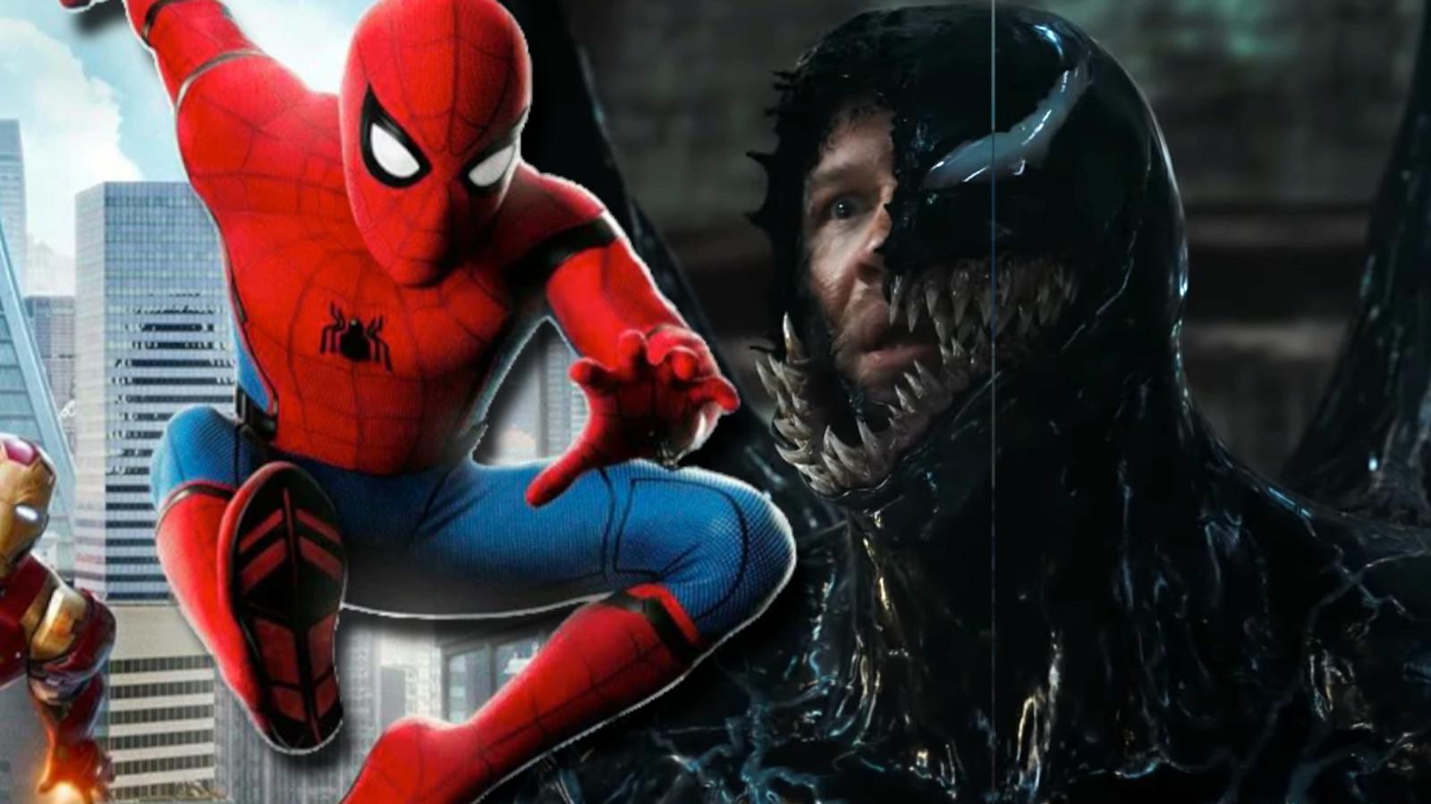 The MCU Spider-Man and the Sony Venom