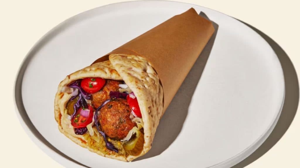 Cava Falafel wrap