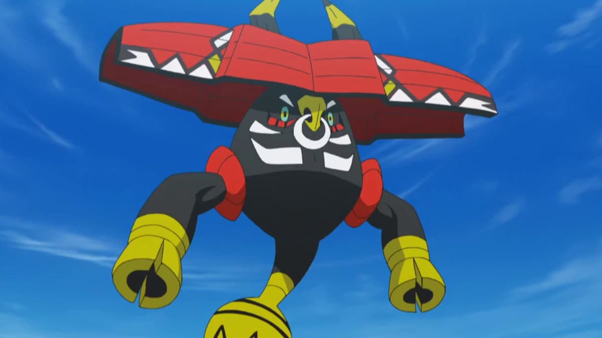 Tapu Bulu Pokemon from Pokemon anime.