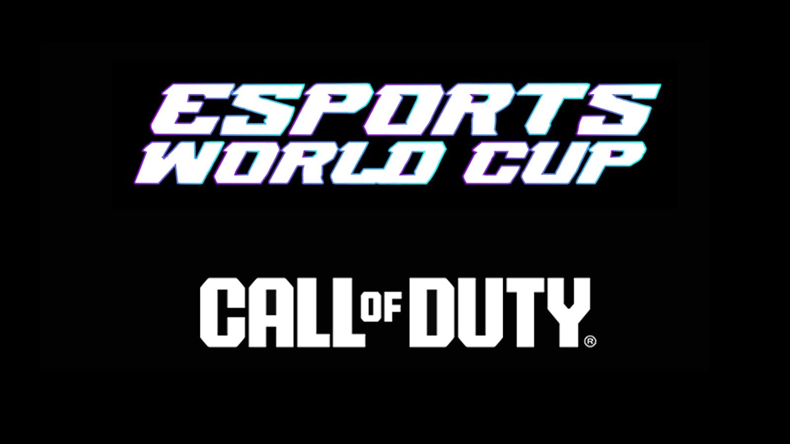 Esports World Cup and Call of Duty logos