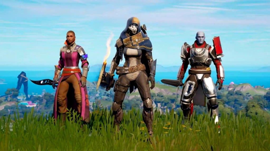 Skins Fortnite et Destiny 2