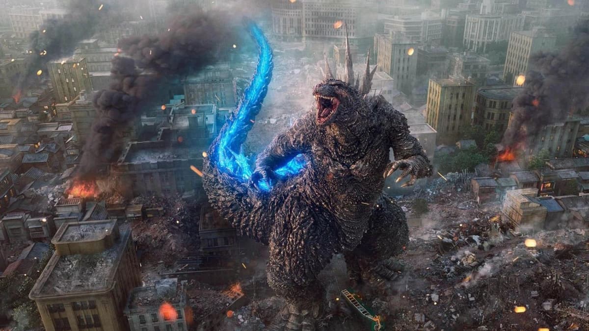 A still from Godzilla Minus One