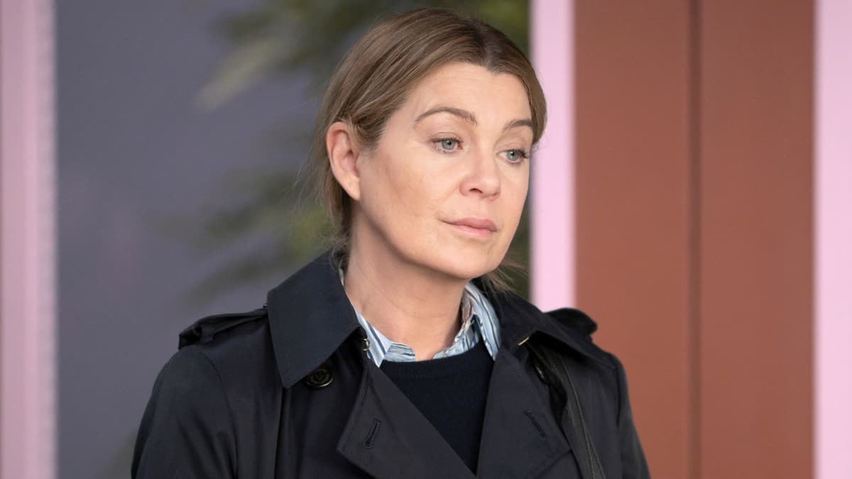 Ellen Pompeo in Grey's Anatomy Season 20.