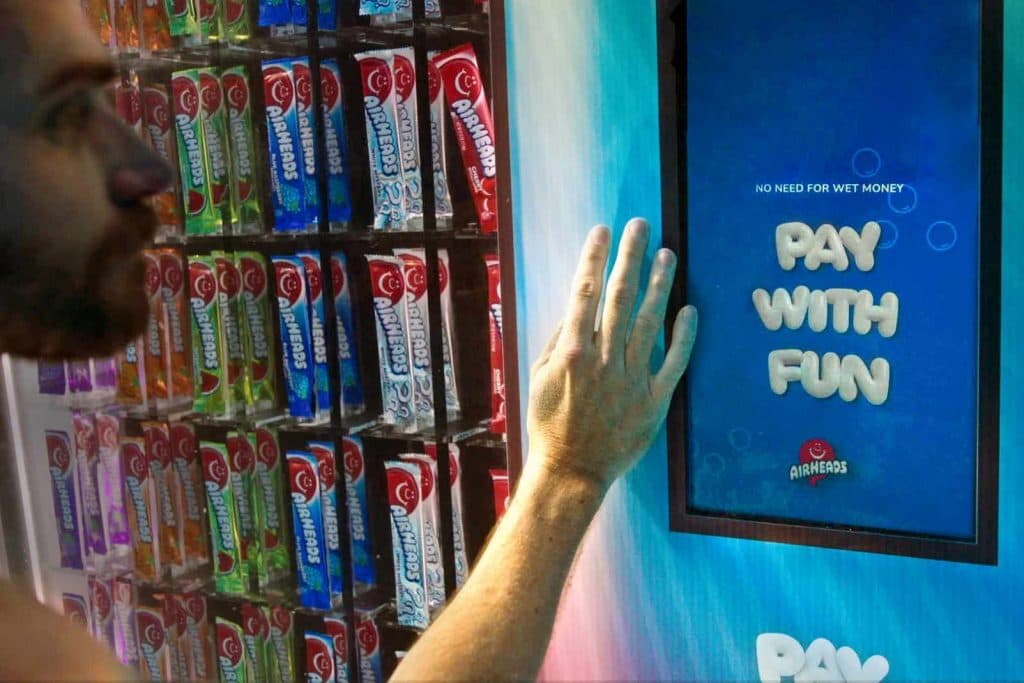 Underwater vending machine