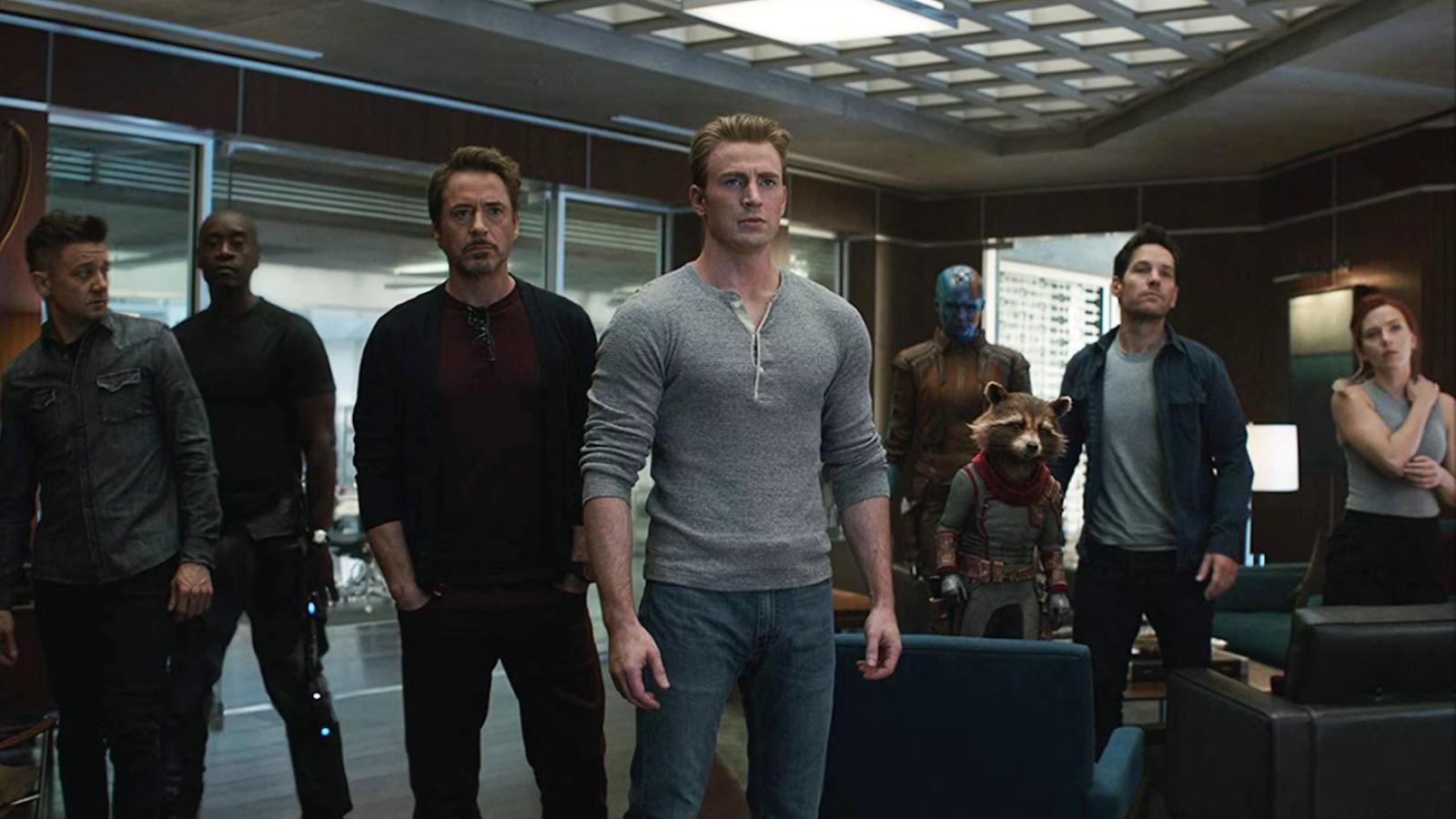 The cast of Avengers Endgame