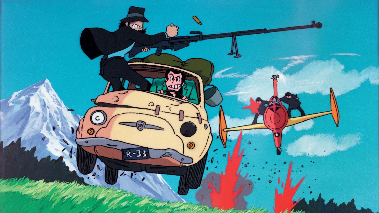 A still from The Castle of Cagliostro