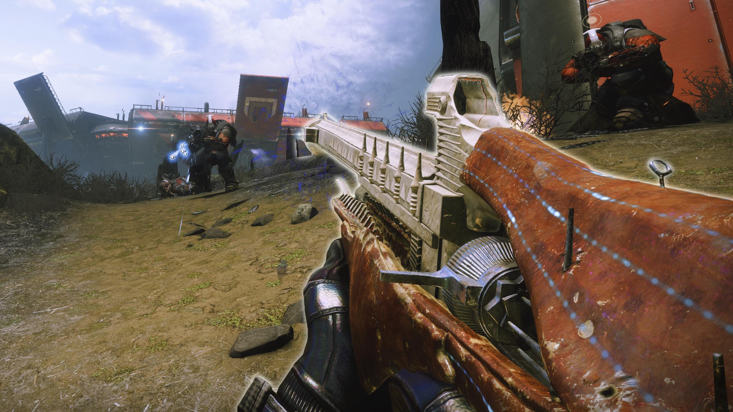 Wicked Implement being fired in Destiny 2 The Final Shape.