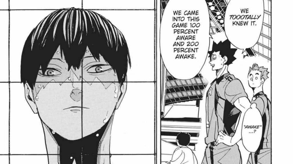 Kuroo admitting Kageyama is the biggest monster