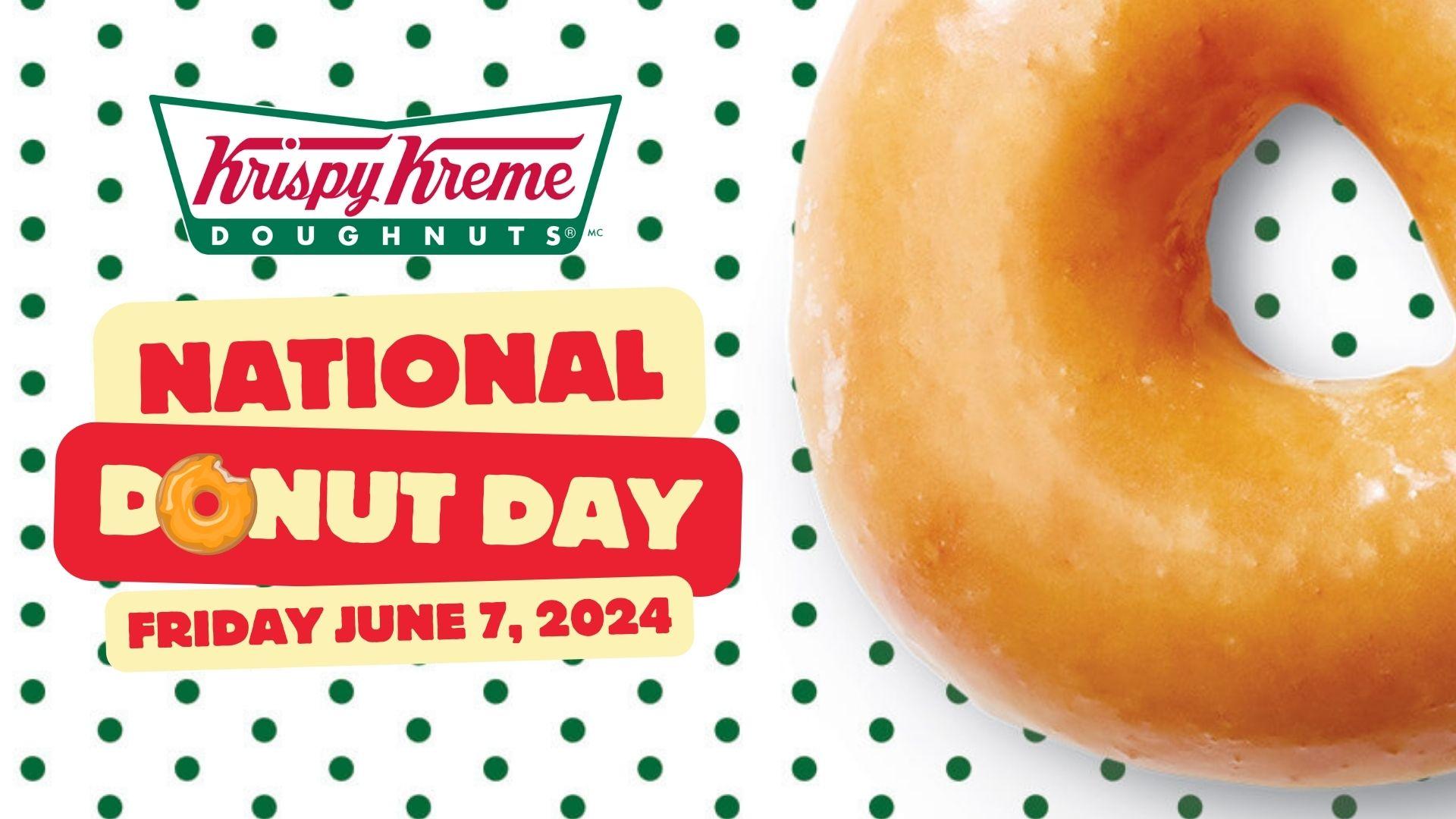 National Donut Day at Krispy Kreme