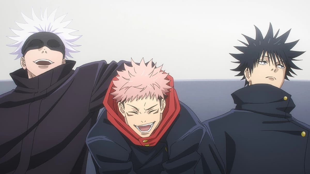 Jujutsu Kaisen Gojo Yuji and Megumi