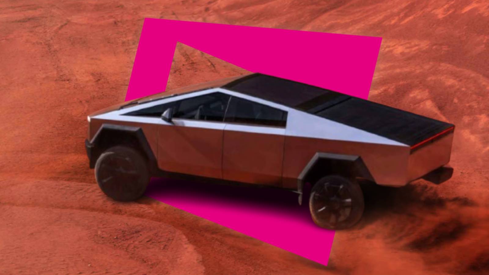 The Computex 2024 logo underneath an official promotional image of the Tesla Cybertruck.