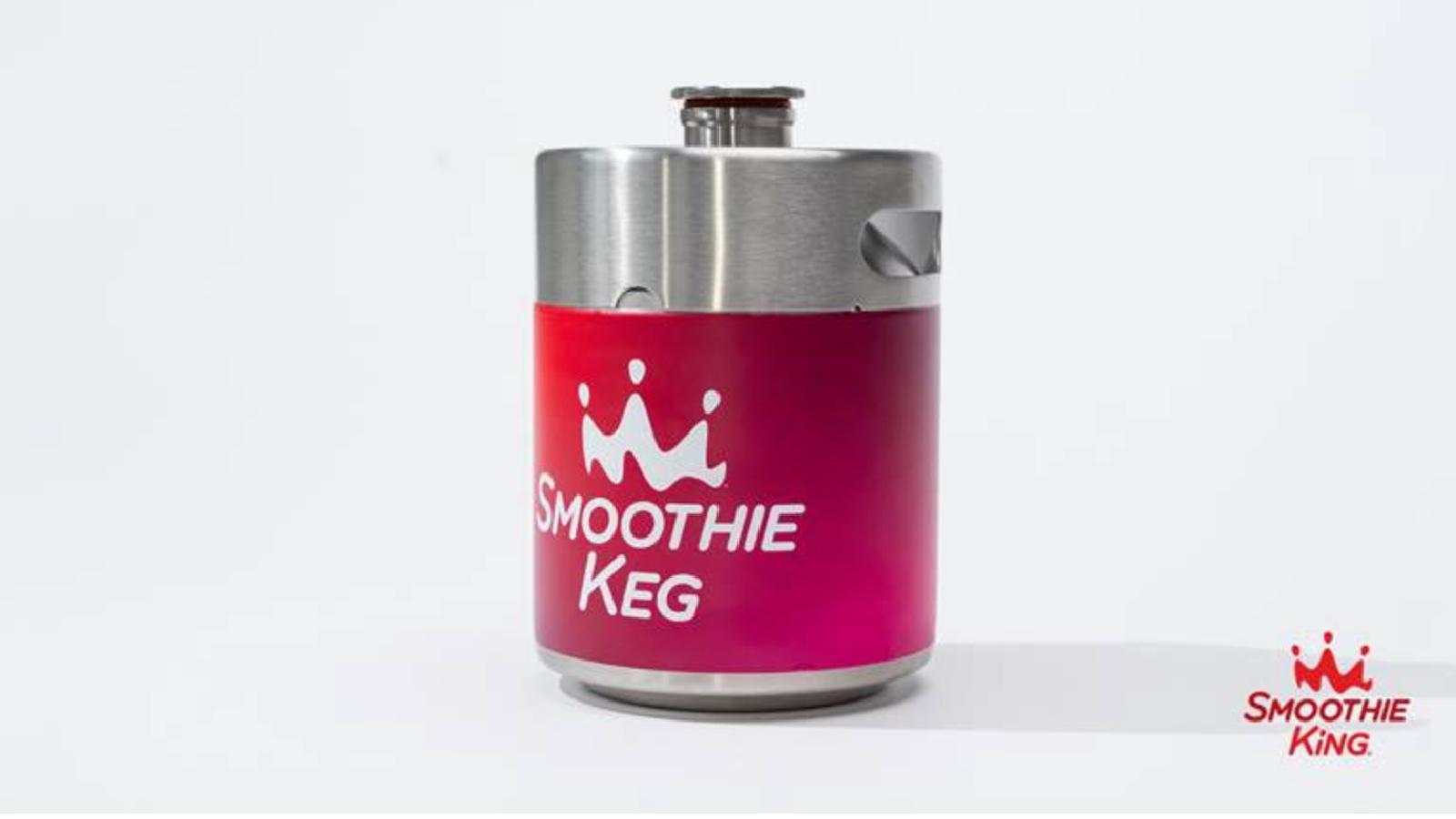 Smoothie King дарит бесплатный бочонок при покупке любого пакета Smoothie Six Pack