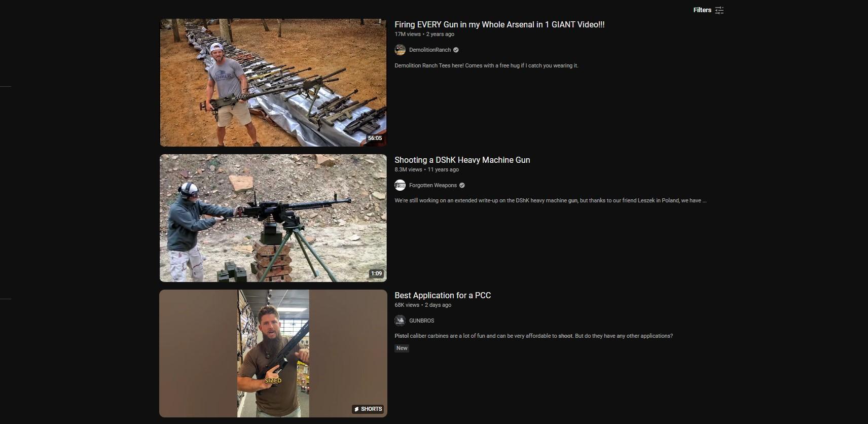 YouTube вносит серьезные изменения в видео с огнестрельным оружием, чтобы дети не могли их смотреть