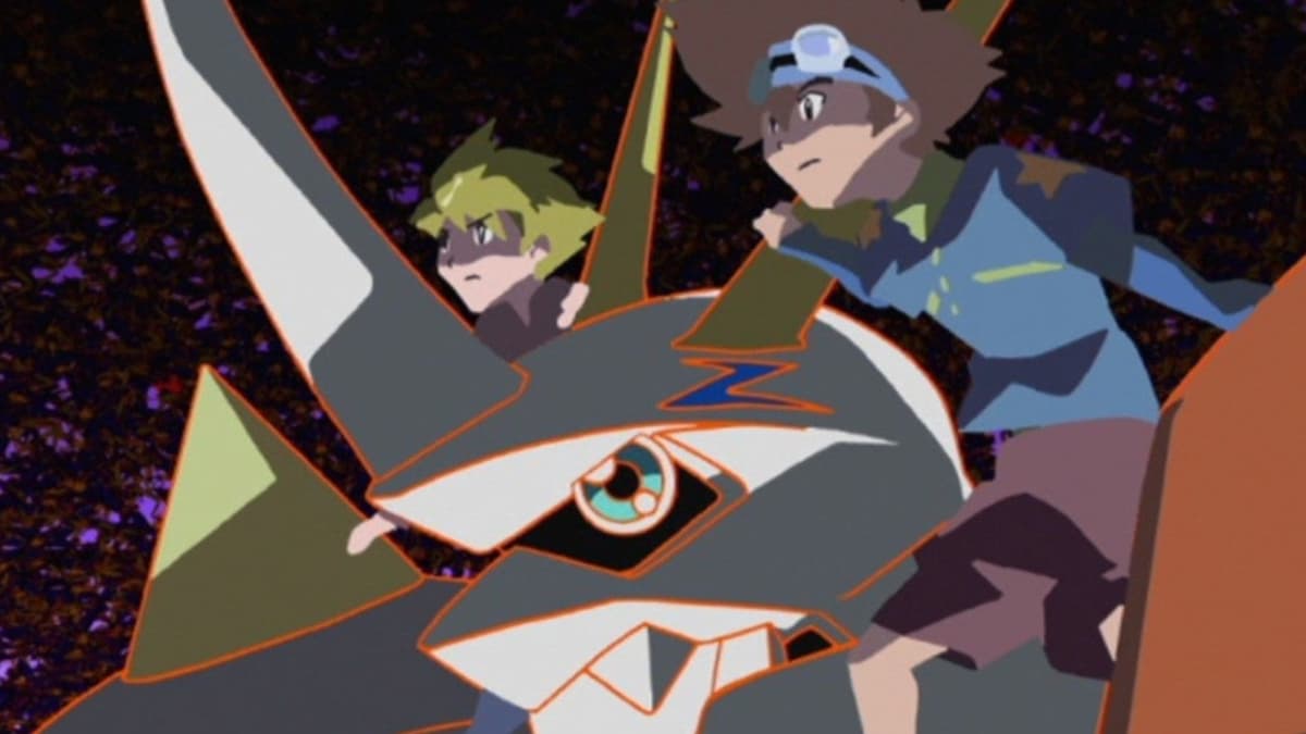 Tai and Matt in Digimon: The Movie