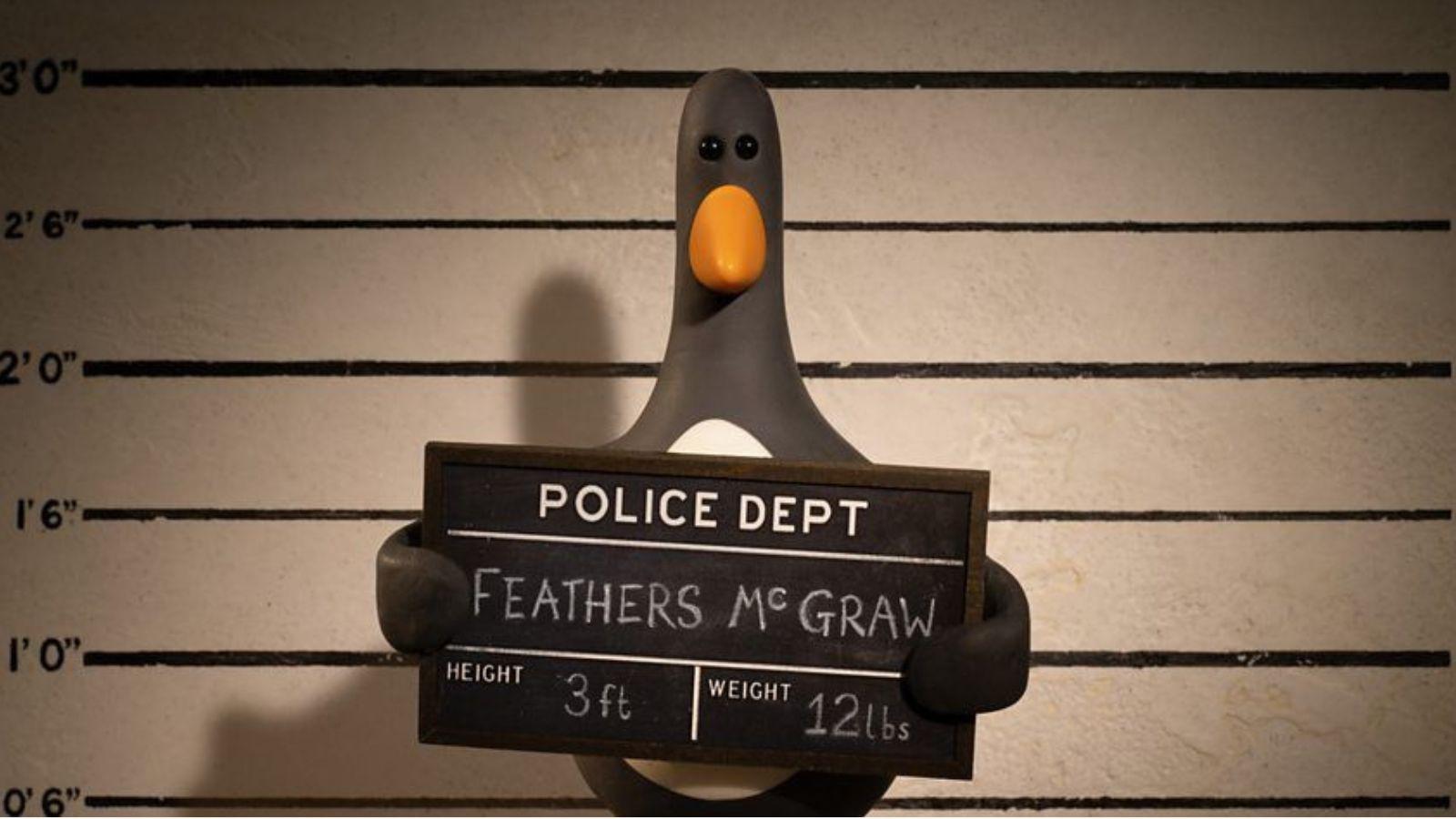 Feathers McGraw in the new Wallace & Gromit movie