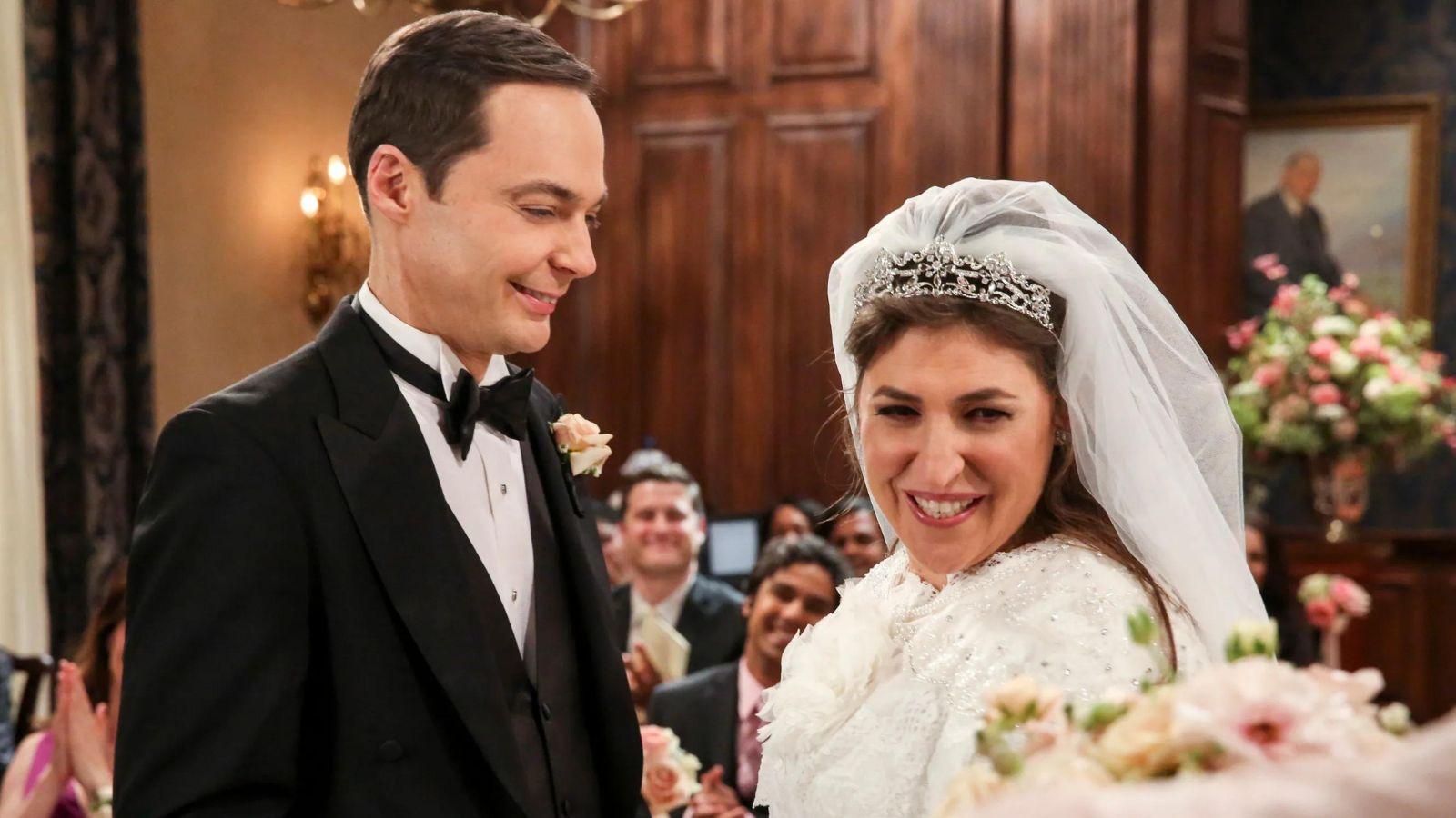 Sheldon and Amy get married in The Big Bang Theory