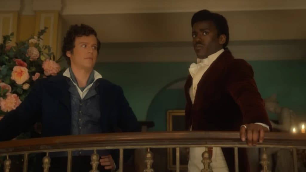 Jonathan Groff and Ncuti Gatwa in Doctor Who: Rogue