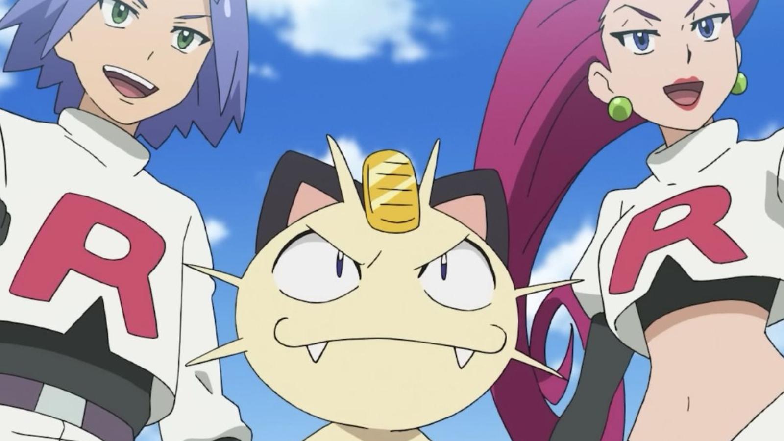 Pokemon Team Rocket being angry.