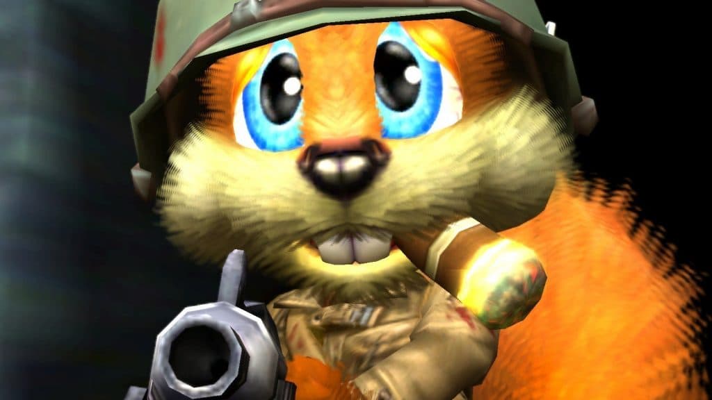 Conker from Conker Live and Reloaded