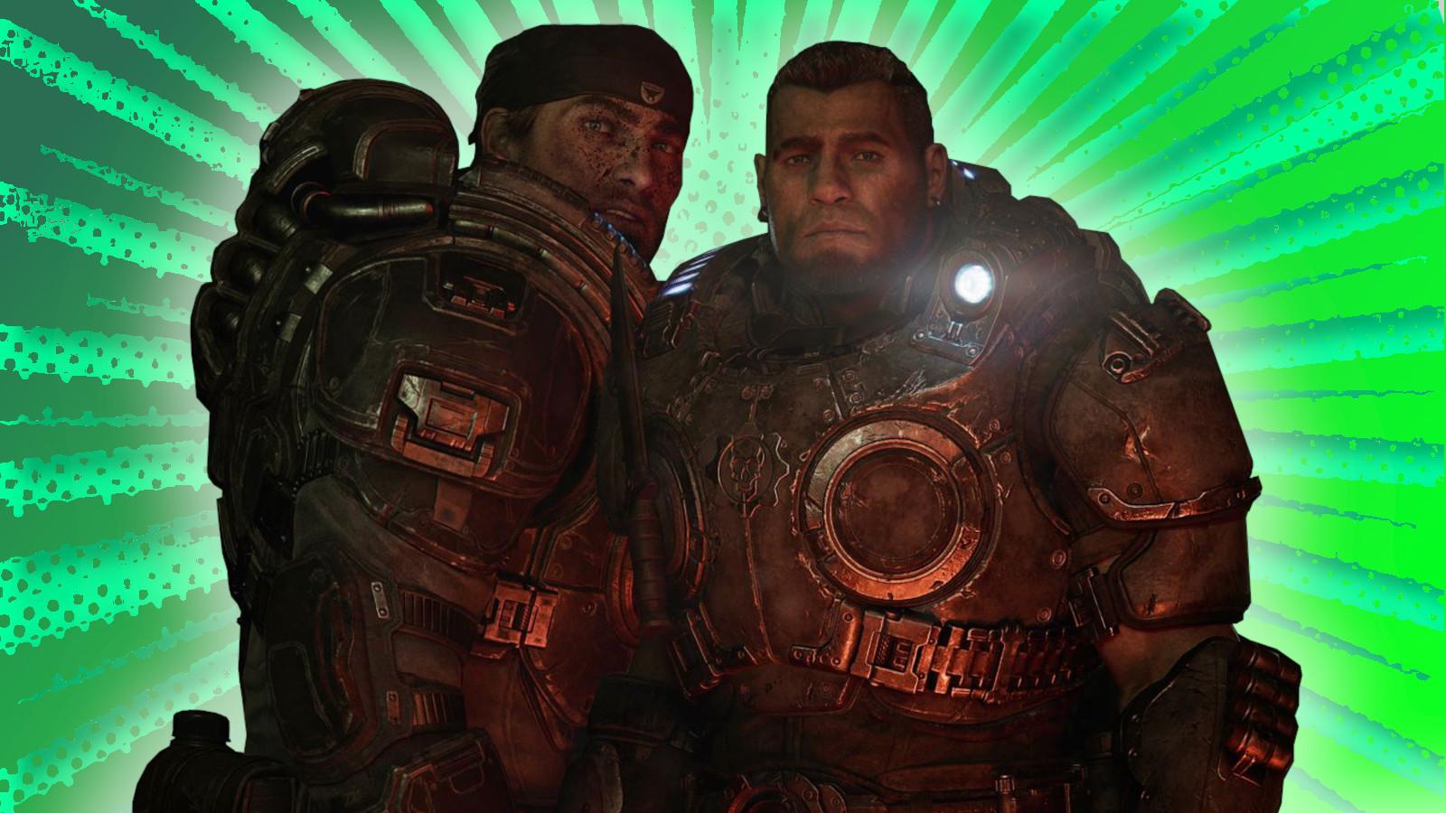 rcus Fenix and Dominic Santiago in Gears of War E-Day.