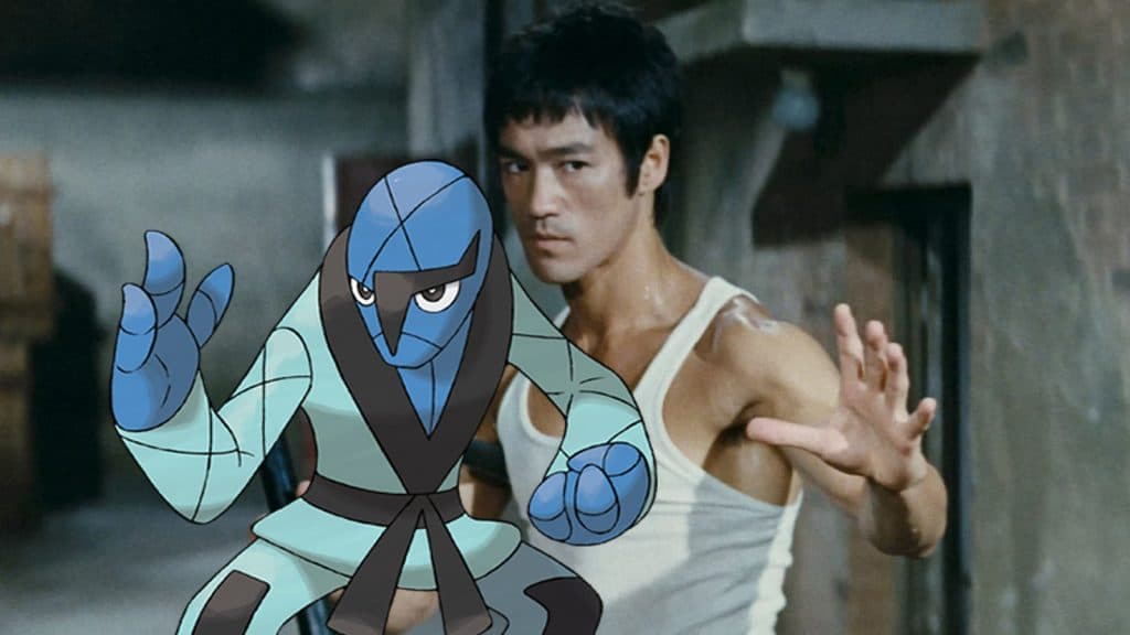 Sawk Pokemon Bruce Lee Way of the Dragon