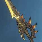 Lustrous Dragon weapon in Solo Leveling: Arise.