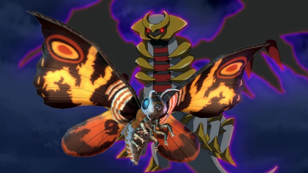 Mothra 1985 and Giratina Pokemon Diamond & Pearl