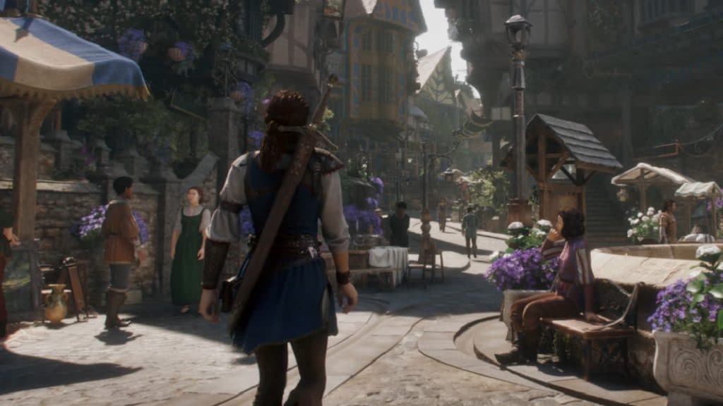 A screenshot from Fable 4.