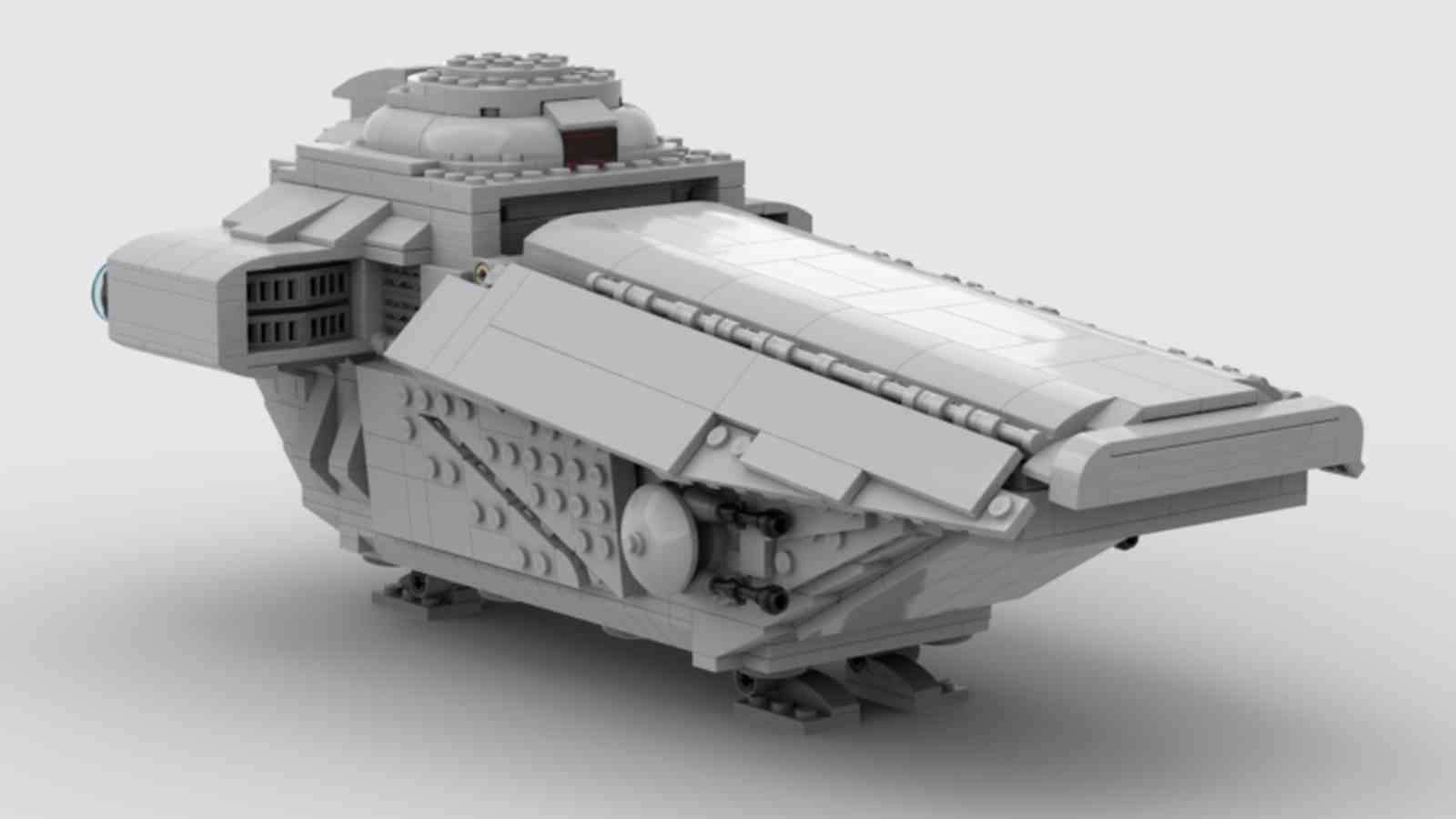 LEGO Star Wars fan builds stunning Imperial Dropship MOC - Dexerto