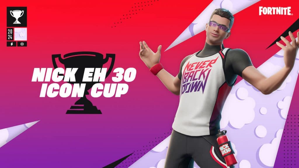 Nick Eh 30 Icon Cup in Fortnite