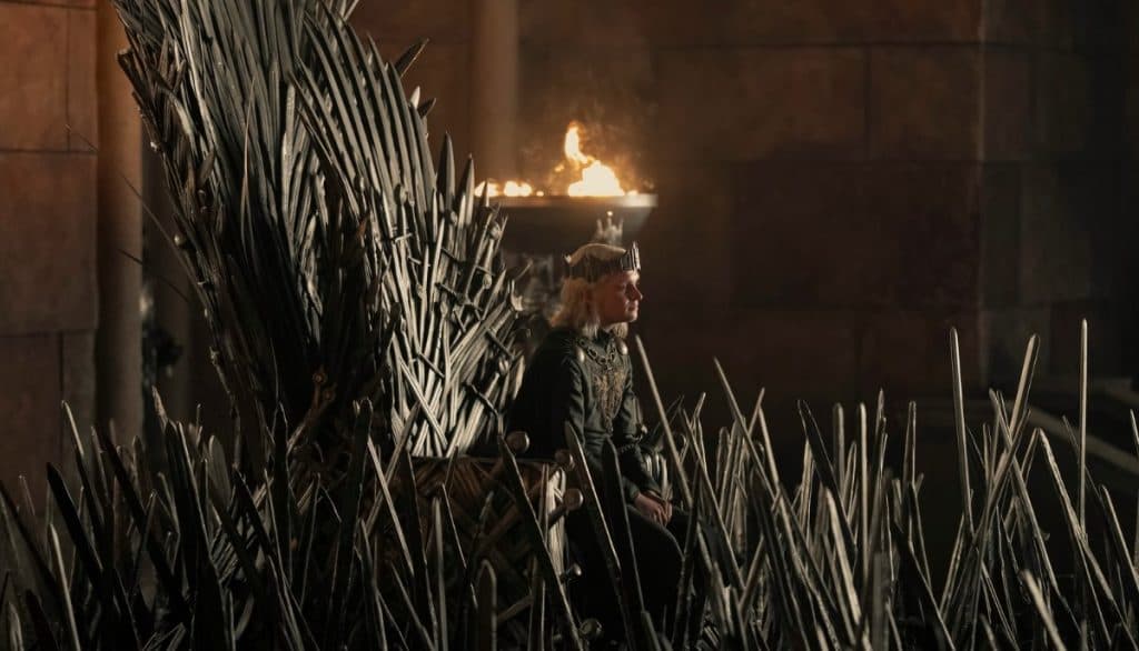 Tom Glynn-Carney as Aegon in House of the Dragon Season 2