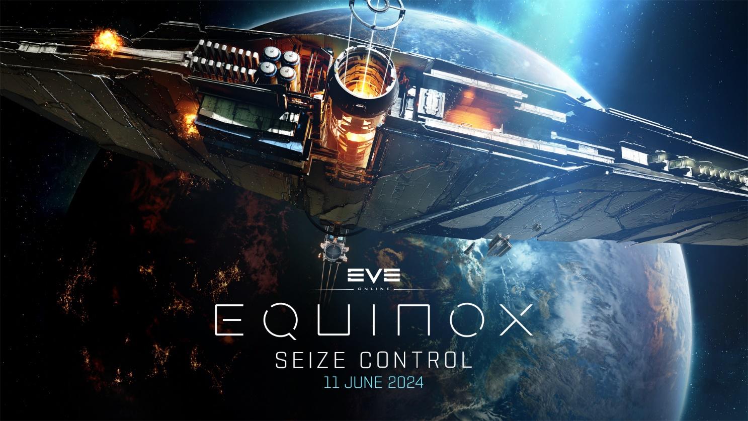The splash art for EVE Online Equinox