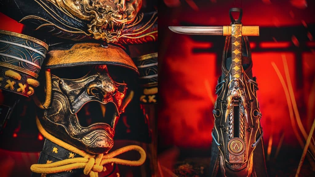 How To Preorder Assassins Creed Shadows Yasuke Helmet And Naoe Hidden Blade Replica Dexerto 5086